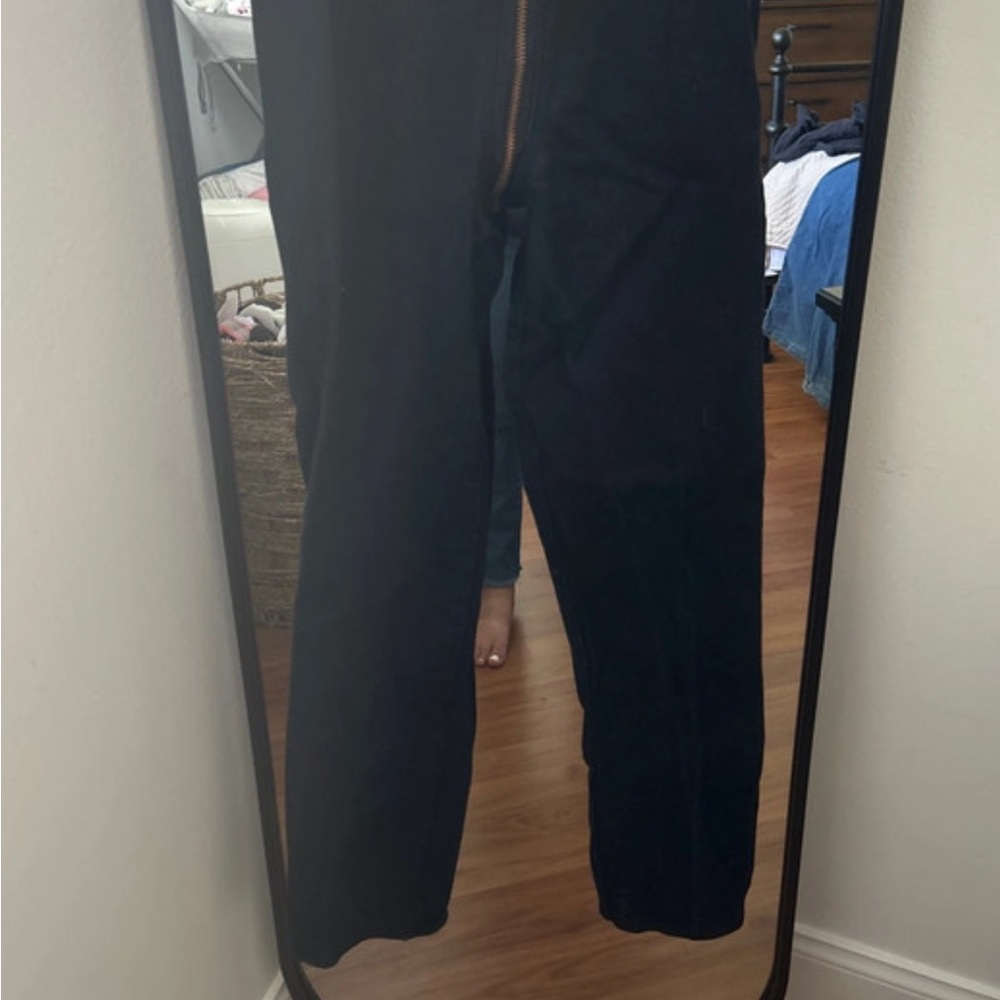 Elegant Black Straight Leg Women's Jeans